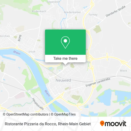 Ristorante Pizzeria da Rocco map