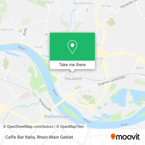 Карта Caffe Bar Italia