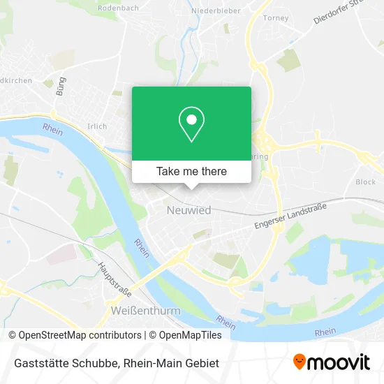 Карта Gaststätte Schubbe