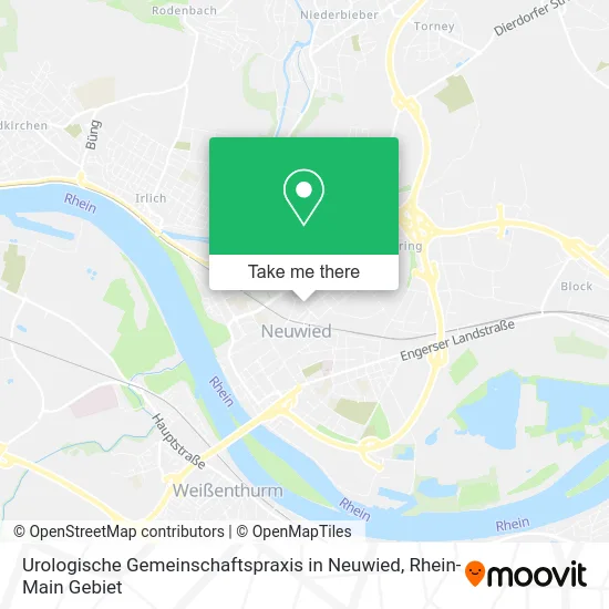 Карта Urologische Gemeinschaftspraxis in Neuwied