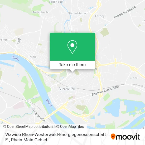 Карта Wawiso Rhein-Westerwald-Energiegenossenschaft E.
