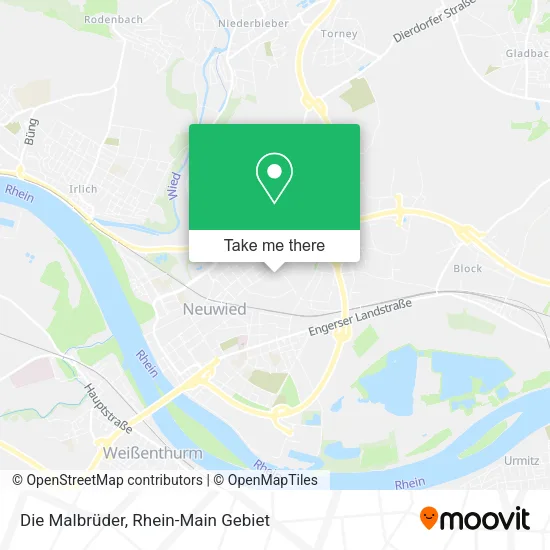 Карта Die Malbrüder