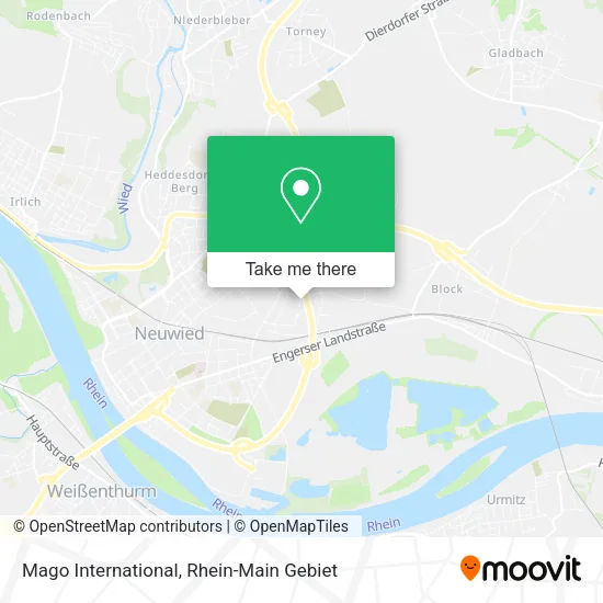 Карта Mago International