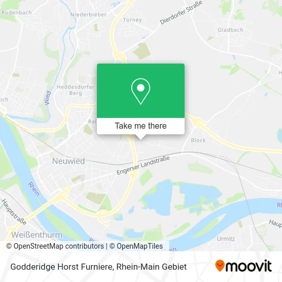 Карта Godderidge Horst Furniere