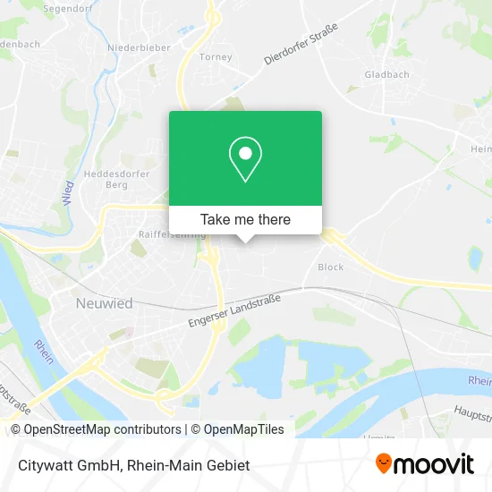 Карта Citywatt GmbH