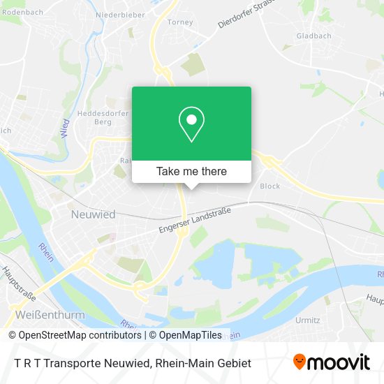 Карта T R T Transporte Neuwied