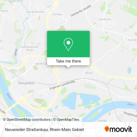 Карта Neuwieder Straßenbau
