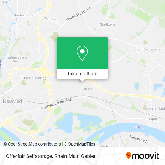 Карта Offerfair Selfstorage