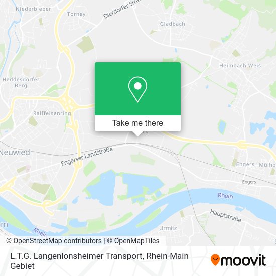 Карта L.T.G. Langenlonsheimer Transport