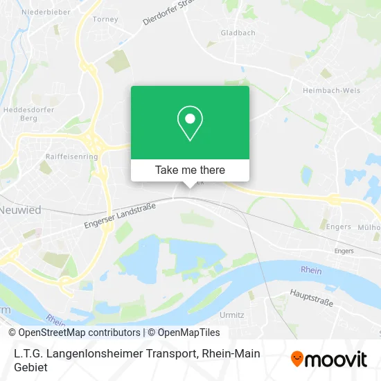 Карта L.T.G. Langenlonsheimer Transport
