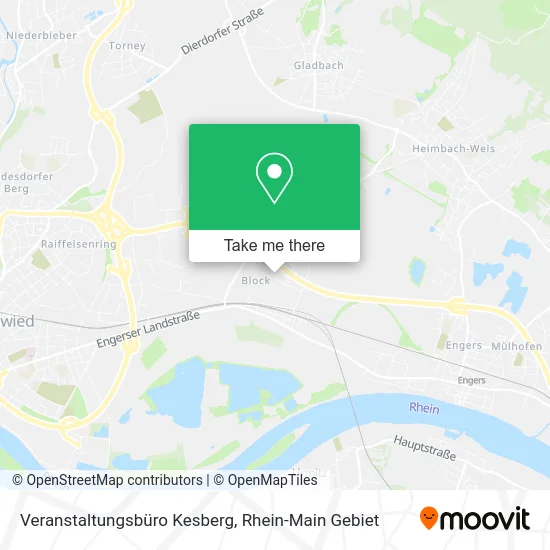 Карта Veranstaltungsbüro Kesberg