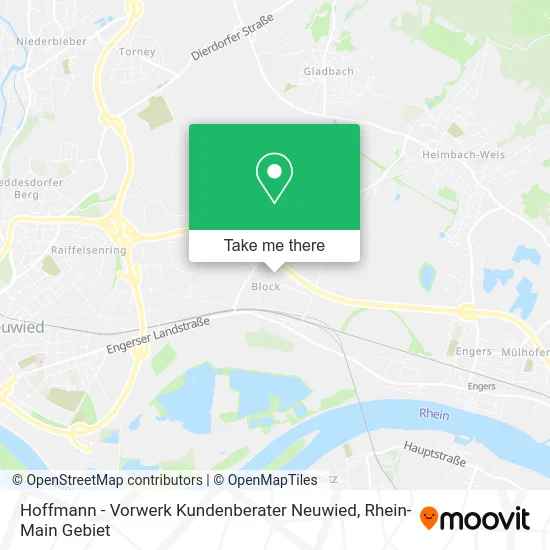 Карта Hoffmann - Vorwerk Kundenberater Neuwied