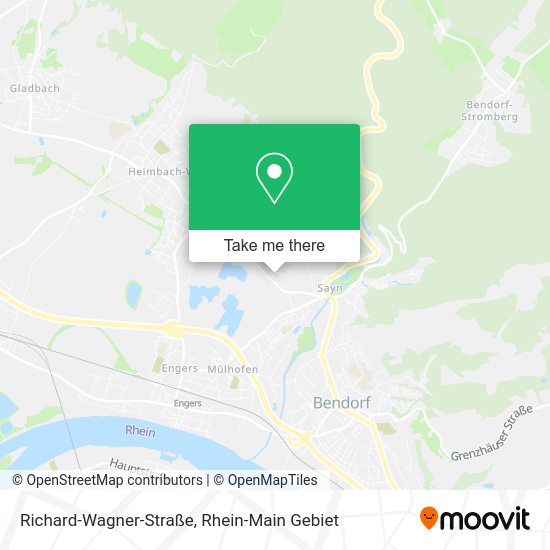 Карта Richard-Wagner-Straße