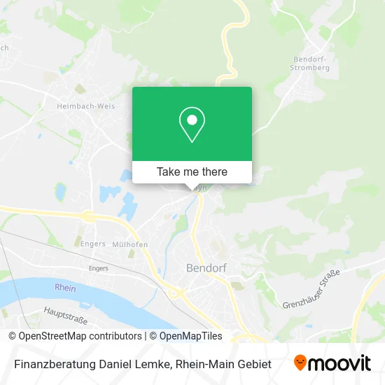 Карта Finanzberatung Daniel Lemke