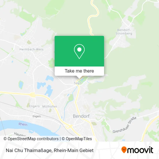 Карта Nai Chu Thaimaßage