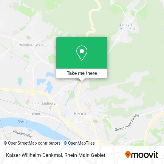 Карта Kaiser-Willhelm-Denkmal