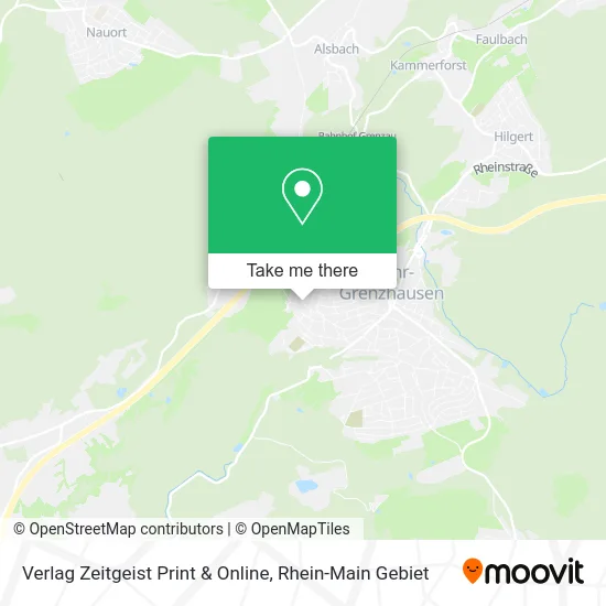 Карта Verlag Zeitgeist Print & Online