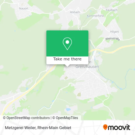 Карта Metzgerei Weiler
