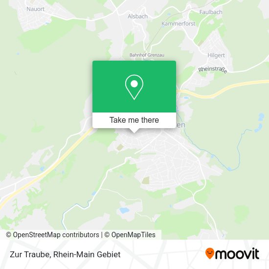 Карта Zur Traube