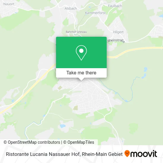 Карта Ristorante Lucania Nassauer Hof