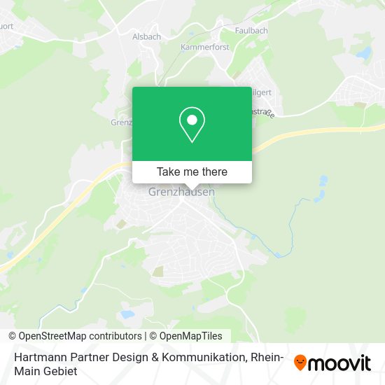 Карта Hartmann Partner Design & Kommunikation