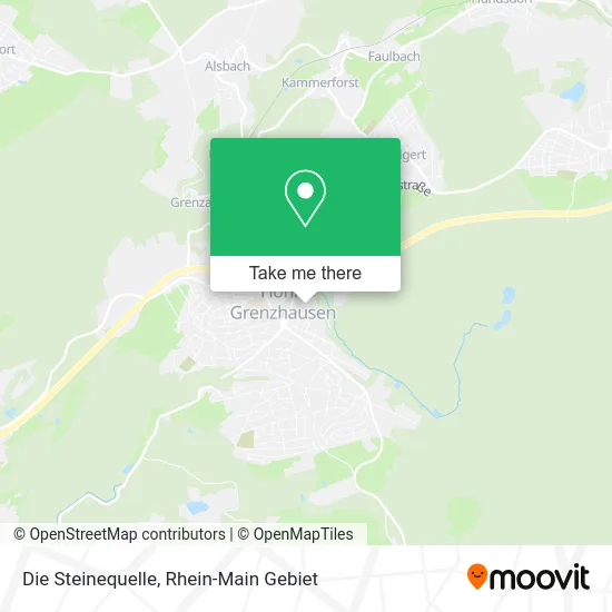 Карта Die Steinequelle