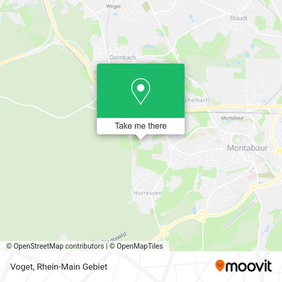 Карта Voget