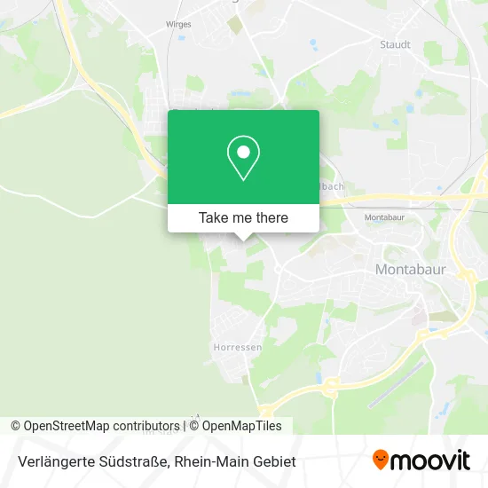 Карта Verlängerte Südstraße
