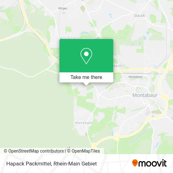 Карта Hapack Packmittel