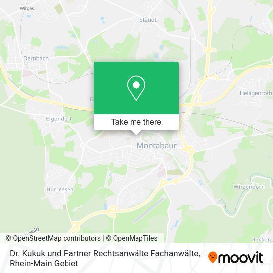 Карта Dr. Kukuk und Partner Rechtsanwälte Fachanwälte