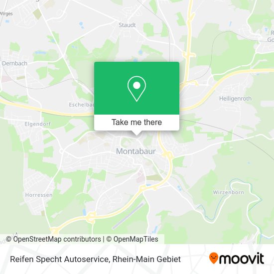 Карта Reifen Specht Autoservice