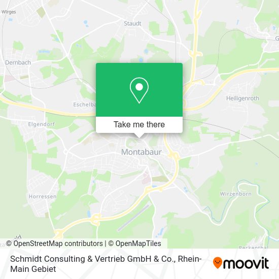 Карта Schmidt Consulting & Vertrieb GmbH & Co.