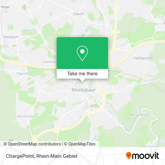 Карта ChargePoint