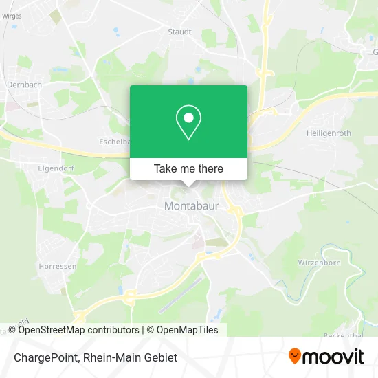 Карта ChargePoint