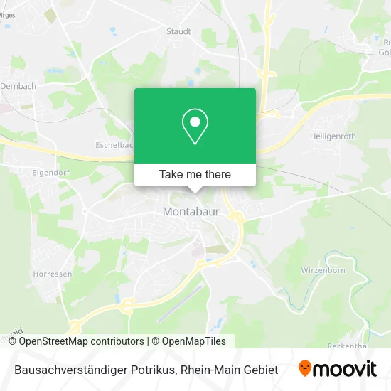 Карта Bausachverständiger Potrikus