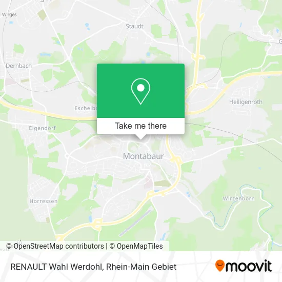 Карта RENAULT Wahl Werdohl