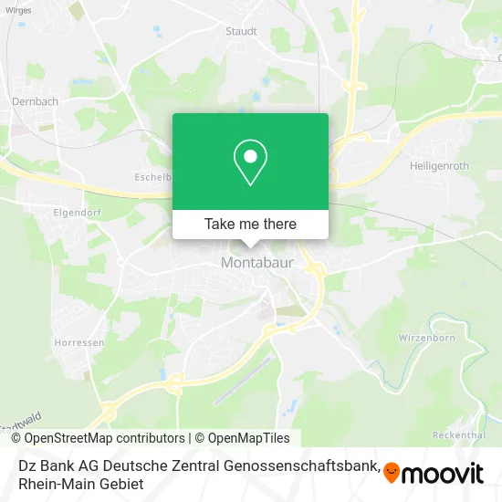 Карта Dz Bank AG Deutsche Zentral Genossenschaftsbank