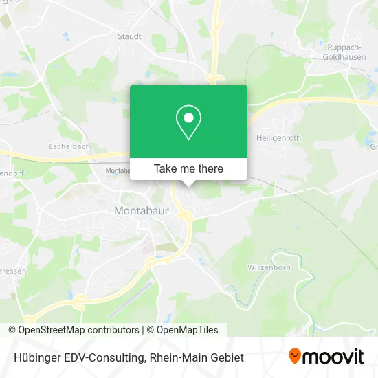 Карта Hübinger EDV-Consulting