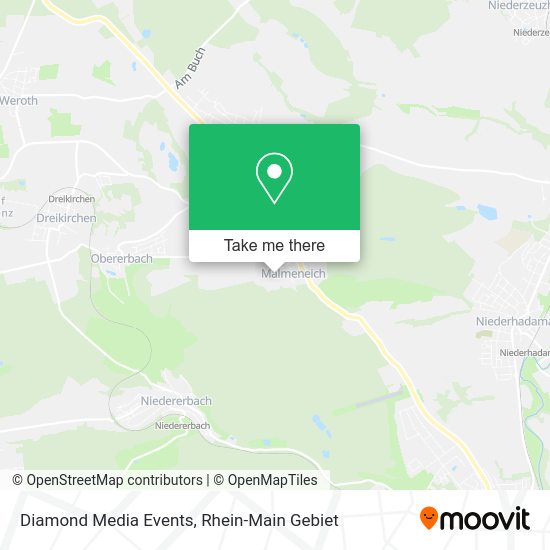 Карта Diamond Media Events
