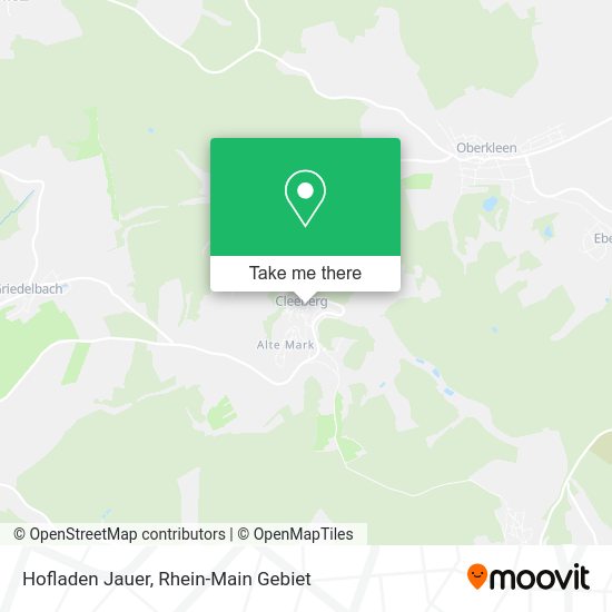 Карта Hofladen Jauer