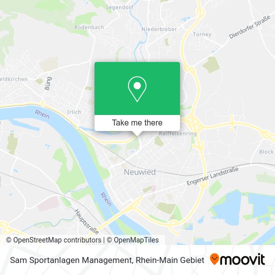 Карта Sam Sportanlagen Management