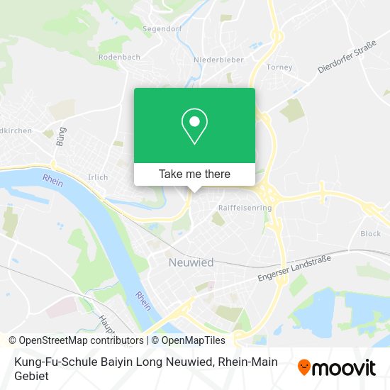 Карта Kung-Fu-Schule Baiyin Long Neuwied