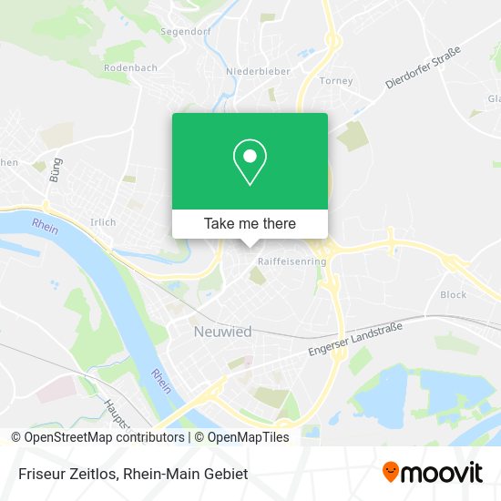Карта Friseur Zeitlos