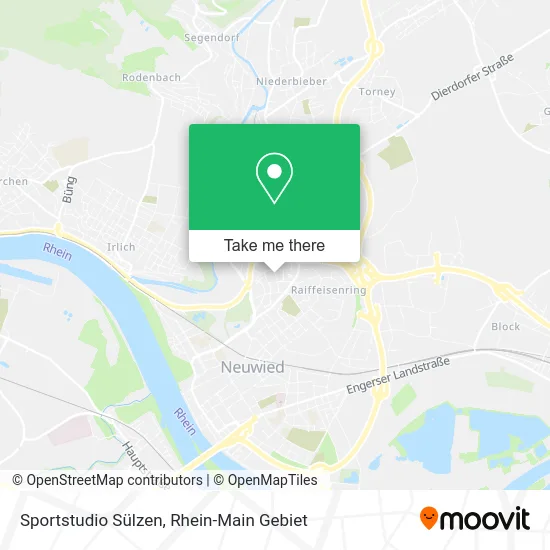 Карта Sportstudio Sülzen