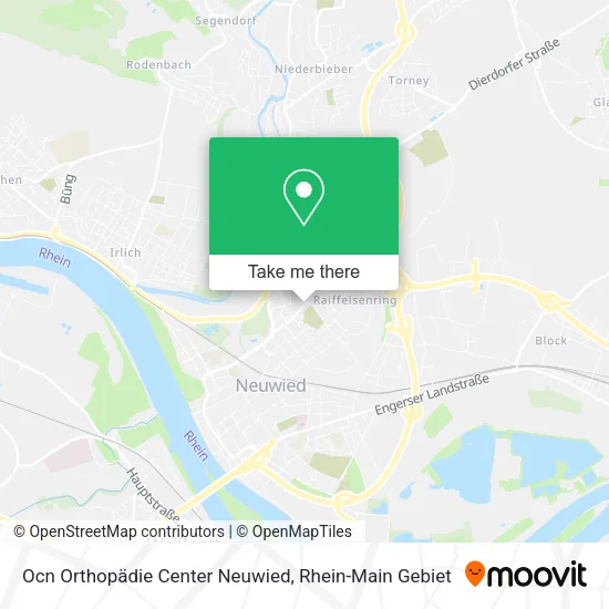 Карта Ocn Orthopädie Center Neuwied