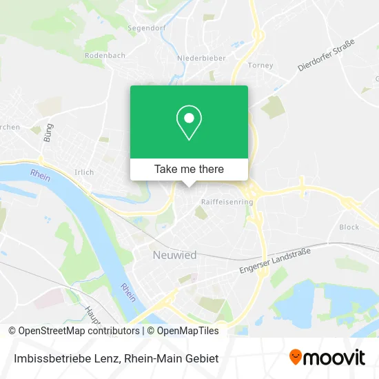 Карта Imbissbetriebe Lenz
