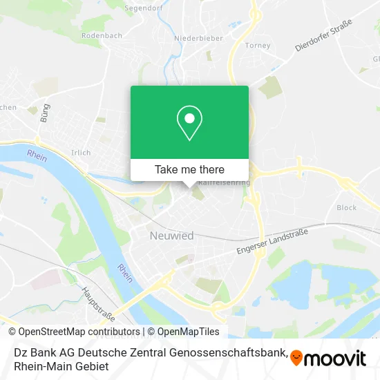 Карта Dz Bank AG Deutsche Zentral Genossenschaftsbank