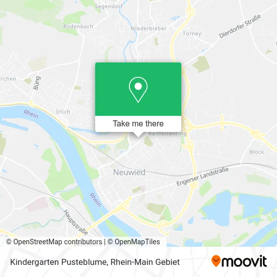 Карта Kindergarten Pusteblume