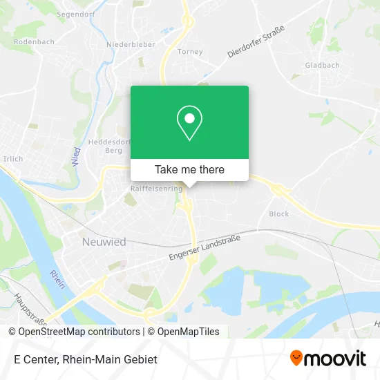 E Center map