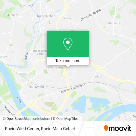 Карта Rhein-Wied-Center